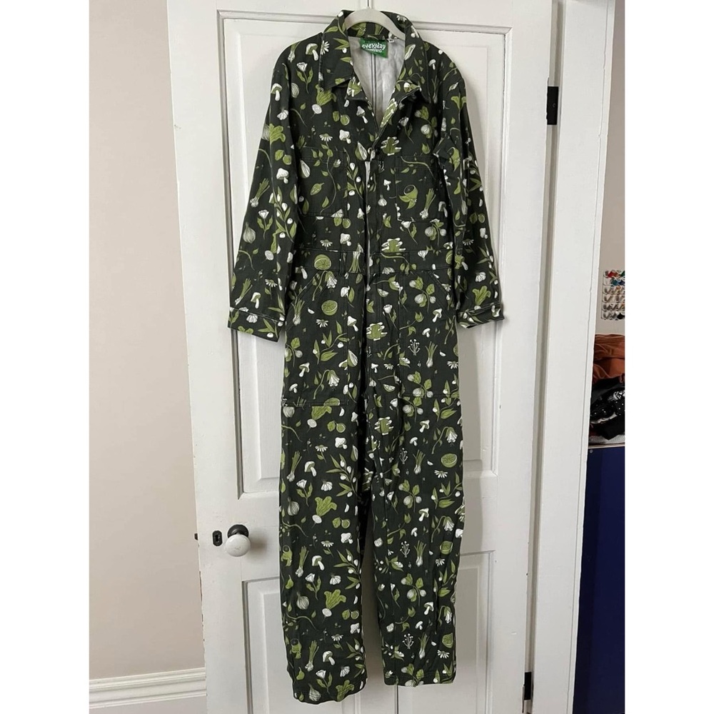 Big Bud Press Jumpsuit in Cookbook Print 2.0